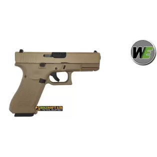WE G19x Gen 5 tan gas blowback