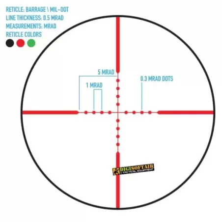 FIREFIELD Barrage 1.5-5x32 FF13061