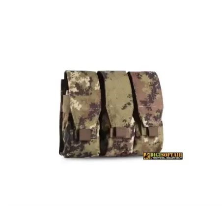 Openland Porta caricatore Triplo chiuso m4-ak pouch vegetato Openland Porta caricatore Triplo chiuso m4-ak pouch vegetato