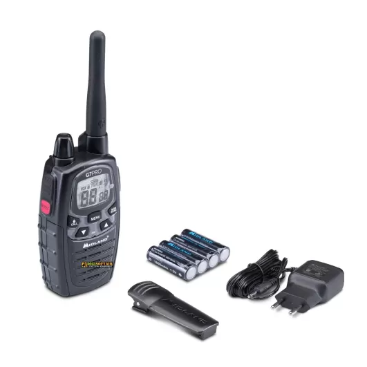 MIDLAND G7 PRO BLACK dual band transceiver LPD PMR