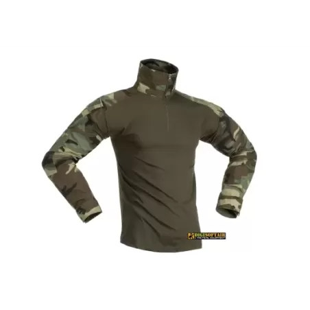 Combat Shirt woodland Invader Gear Combat Shirt woodland Invader Gear