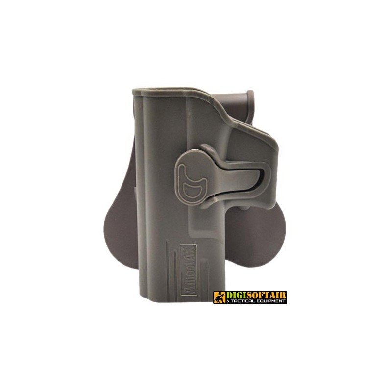 Amomax Fondina FDE per Glock G17 G18 G19