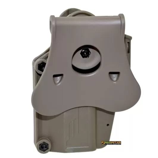 Amomax Fondina FDE per Glock G17 G18 G19