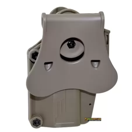 Amomax Fondina FDE per Glock G17 G18 G19