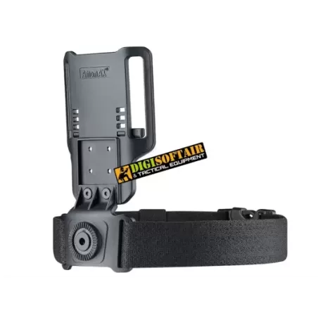 Amomax supporto cosciale nero per fondina AM-P002