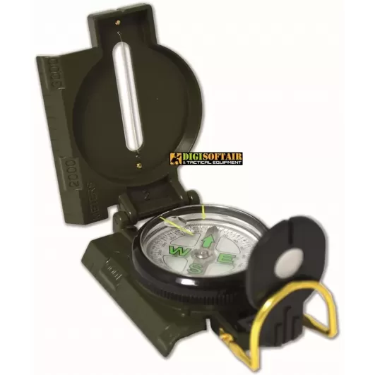 Metal Compass Military Green Ram R20203