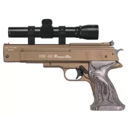 Weihrauch Hw Pac 45 4,5mm pistola ad aria compressa 380282 Weihrauch Hw Pac 45 4,5mm pistola ad aria compressa 380282