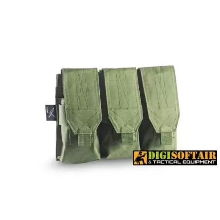 Cygni triple magazine m4-ak pouch with velcro opening 600d poly Cygni triple magazine m4-ak pouch with velcro opening 600d poly