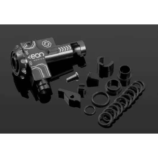 Gate EON Hop Up Chamber Titanium with red dial per serie m4 m16