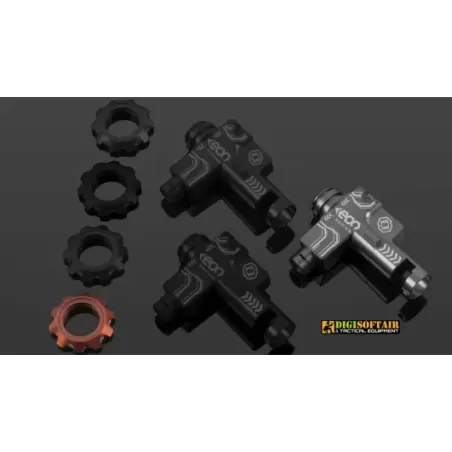 Gate EON Hop Up Chamber Titanium with orange dial for m4 m16 Gate EON Hop Up Chamber Titanium with orange dial for m4 m16