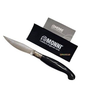 Pattada Monni Corno Bufalo testina bulinata 20 cm — Roberto Monni