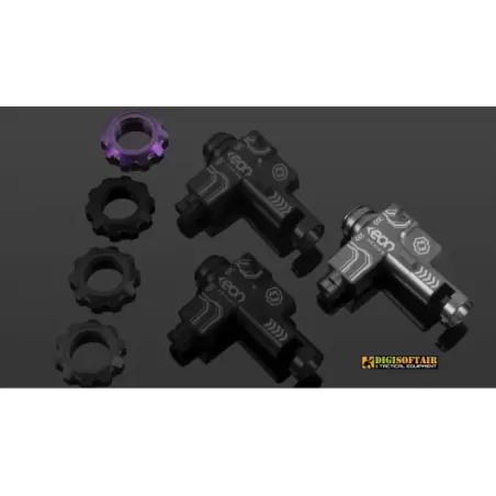 Gate EON Hop Up Chamber Titanium with violet dial per serie m4