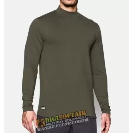 Under Armour ColdGear Infrared Tactical Fitted Mock Marine OD Under Armour ColdGear Infrared Tactical Fitted Mock Marine OD