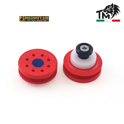 Top Max Piston head Red Power with derlin bearing TPRPWMM-D