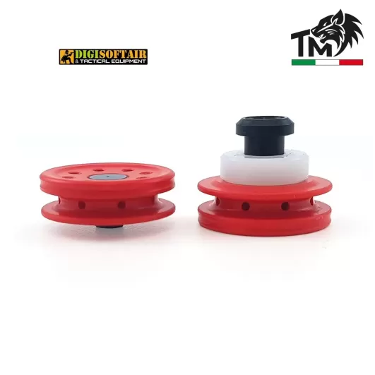 Top Max Piston head Red Power with derlin bearing TPRPWMM-D