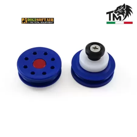 Top Max Testa pistone Blue Power con cuscinetto in derlin