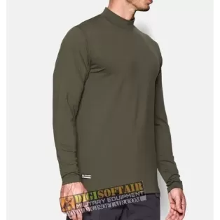 Under Armour ColdGear Infrared Tactical Fitted Mock Marine OD 2
