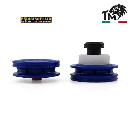 Top Max Testa pistone Blue Power con cuscinetto in derlin