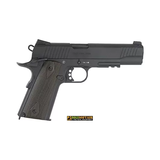 Colt 1911 Rail Gun CO2 Nera Opaca cybergun KWC 180524