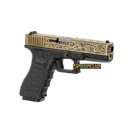 We G17 etched ivory metal version gbb 24188