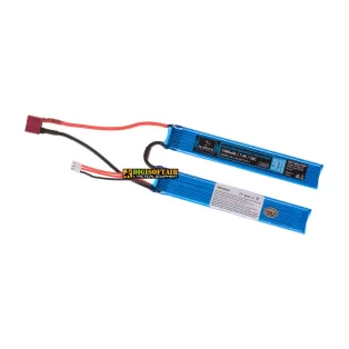 Batteria Lipo 7.4V 1300mAh 25C Twin Type T-Plug Nimrod