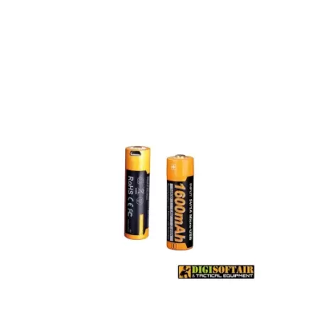 Fenix batteria Li-ion 14500 1600 mah ARB-L14-1600U
