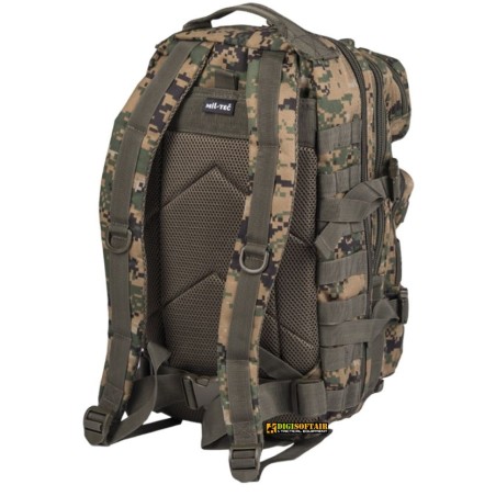 Mil-Tec US Assault Pack Small 20 L — Marpat / Digital Woodland