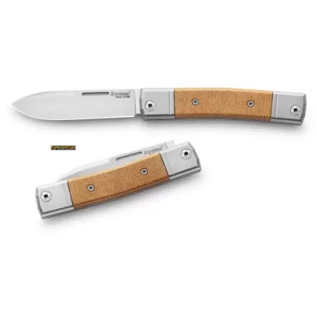 Lionsteel Bestman lama Drop e guancette Canvas BM2 CVN
