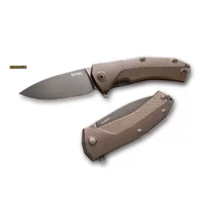 Lionsteel KUR Black Manico marrone KUR BRR