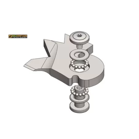 Lionsteel TM1 Canvas verde, Lama satinata TM1 CVG