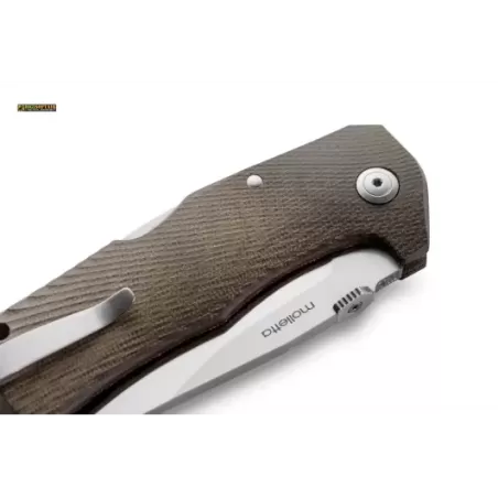 Lionsteel TM1 Canvas verde, Lama satinata TM1 CVG