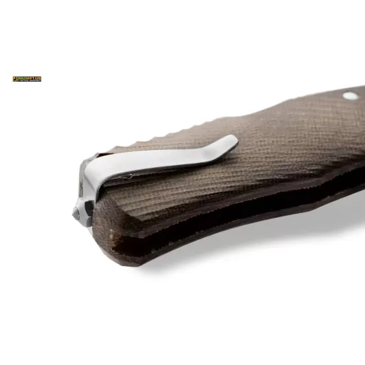 Lionsteel TM1 Canvas verde, Lama satinata TM1 CVG