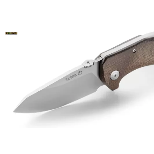 Lionsteel TM1 Green Canvas, satin blade TM1 CVG