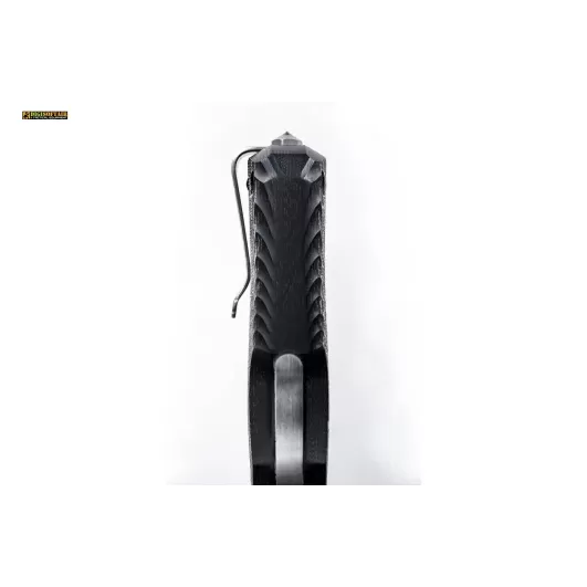 Lionsteel TM1 Manico Micarta, Lama nera TM1 MB