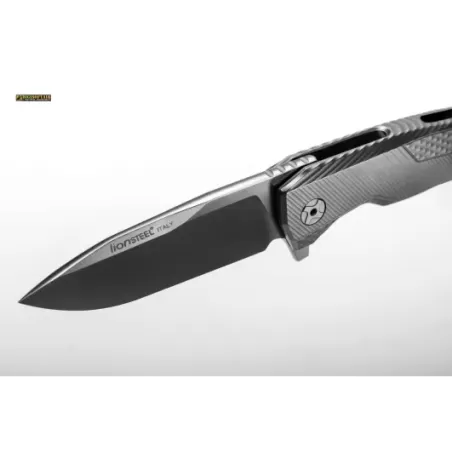 Lionsteel ROK Aluminum Black,blade Black ROK A BB