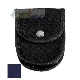 Vega holster Porta manette blu  in cordura con passante in nastro