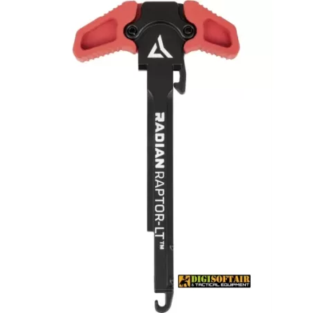 PTS Radian Raptor LT Ambidextrous RED Charging Handle for PTS Radian Raptor LT Ambidextrous RED Charging Handle for