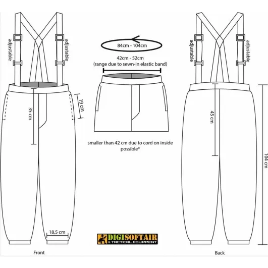 Novritsch 3D Ghillie Suit Pants ACP