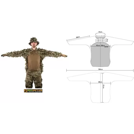 Novritsch 3D Ghillie Shoulder Piece ACP