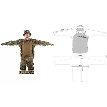 Novritsch 3D Ghillie Shoulder Piece ACP