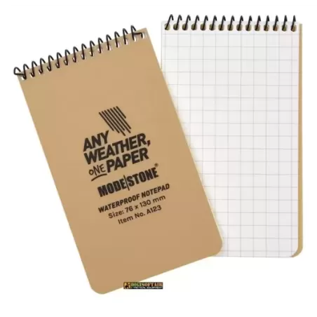 Modestone Notebook Tan 76x130 50 fogli a quadretti A123