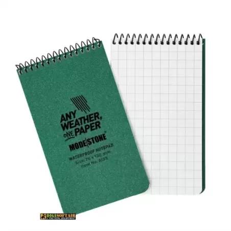 Modestone Notebook Green 76x130 50 fogli a quadretti A133