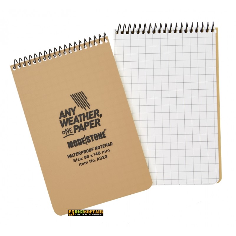 Modestone Tan Notebook 96x148 60 pages squared A323
