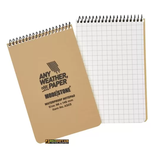 Modestone Tan Notebook 96x148 60 pages squared A323