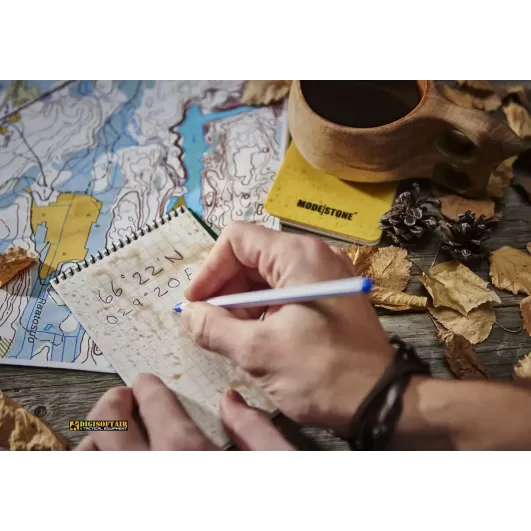 Modestone Tan Notebook 96x148 60 pages squared A323