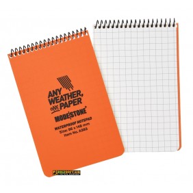 Modestone Orange Notebook 96x148 60 pages squared A383