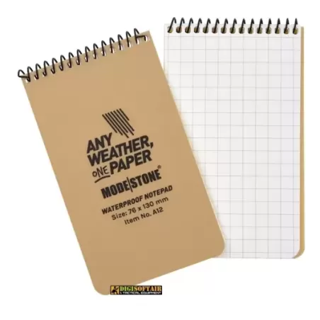 Modestone Notebook Tan 76x130 100 pagine a quadretti A12