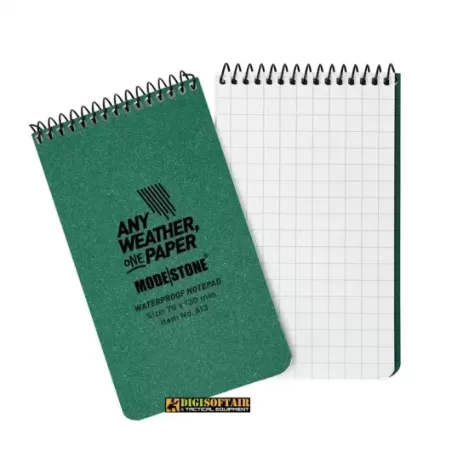 Modestone Notebook Green 76x130 100 pagine a quadretti A13