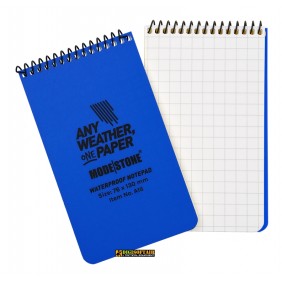 Modestone Blue Notebook 76x130 100 pages squared A1