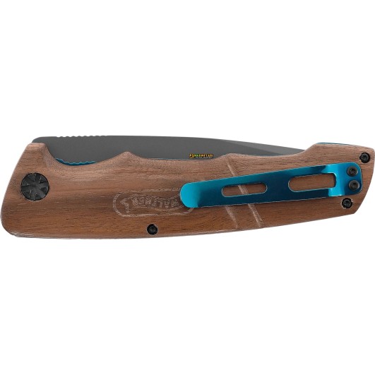 Walther BWK 4 – Folding Knife 94 mm Blade, Walnut Handle